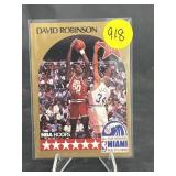 2ND YR CARD 1990 NBA HOOPS HOF DAVID ROBINSON