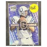 INSERT CARD G FORCE HOF PEYTON MANNING