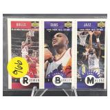 1996 HOF RODMAN/BARKLEY/MALONE CARD