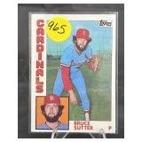 1984 TOPPS HOF BRUCE SUTTER CARD