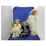3 - Porcelain Dolls