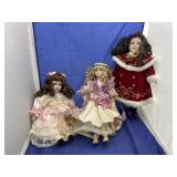 3 - Porcelain Dolls