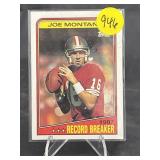 1988 TOPPS HOF JOE MONTANA CARD