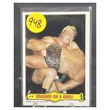 SCARCE CARD 1985 TOPPS GREG THE HAMMER VALENTINE