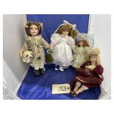 4 - Porcelain Dolls