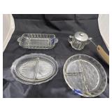 Divided Plates - Small Serving Tray - Sugar