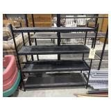 4-Tiered Metal Shelving Unit 36"L x 11"W x 36"H