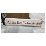 Wood Sign 40"x9"
