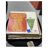 Pile of Assorted Vinyl Records 33
