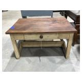 Small Wood Coffee Table w/Drawer 30"L x 22"W