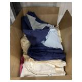 Box of Assorted Bed Linens