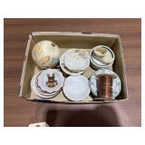 Small China Saucers - Porcelain Shoe