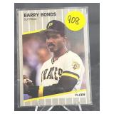 EARLY CARD 1989 FLEER BARRY BONDS