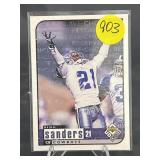 1998 UPPERDECK HOF DEION SANDERS CARD
