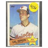 EARLY CARD 1985 TOPPS HOF CAL RIPKEN