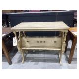 Wooden Magazine Side Table