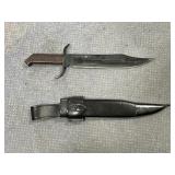 1917 Frontier 12" Bowie Knife w/Sheath in box