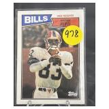 2ND YR CARD 1987 TOPPS HOF ANDRE REED