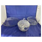 Anchor Hocking Pie Plate - Serving Bowl