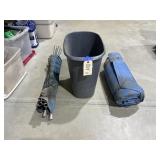 Plastic Bin w/Inflatable Lake Pad - Cot