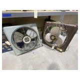 2 - Old Window Fans 21"