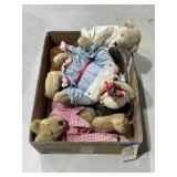 Box of Assorted Teddy Bears