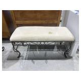 Padded Metal Bed Bench 37"L x 15"W x 20"H