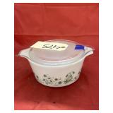 Pyrex Princess Casserole Bowl w/Lid & More