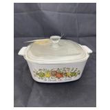 Spice of Life Corningware Casserole Dish w/Lid