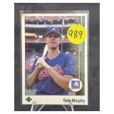 1989 UPPERDECK PREMIER DALE MURPHY (NON REVERSED)