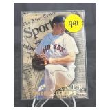 INSERT CARD FLEER HEADLINER ROGER CLEMENS