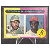 1975 TOPPS HOF LOU BROCK CARD