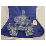6 - Candle Holders - Serving Bowl - Cruet