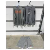 3 pc - 2X Nike OSU Hoodies & Shorts
