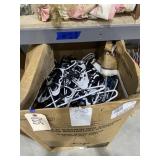 Box of Plastic Hangers