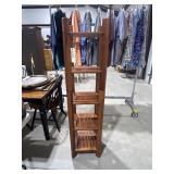 5-Tier Wooden Shelf 15"L x 14"W x 60"H