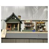 2 - Wooden Bird Houses & Wooden Bird Feeder