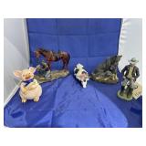 5 - Decorative Animal Figurines