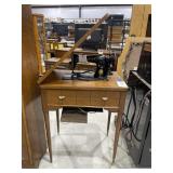 Singer Sewing Machine in Cabinet
