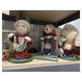 3 Pcs - Christmas Figures