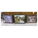 3 Pcs - Framed Wall Art - Barbara Mott