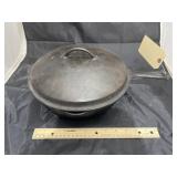 Cast Iron Skillet w/Lid 11"Dia