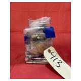 Assorted Fashion Jewelry in Plastic Canister