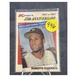 1987 TOPPS/KMART HOF ROBERTO CLEMENTE CARD