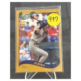 ROOKIE CUP CARD 2002 TOPPS HOF ICHIRO