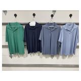 4 Mens Performance shirts 3XB