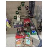 8 Pc Metal Christmas Tree Candle Votives