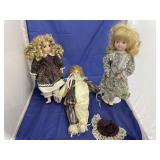 3 - Porcelain Dolls