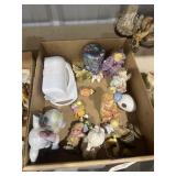Buttery Tray - Tin - Porcelain Figurines