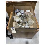 Metal Butter Tray - Cruet - Sugar Bowl - Dishes